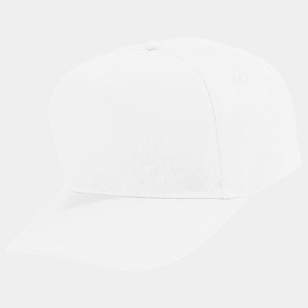 Augusta Sportswear Youth Five-Panel Cotton Twill Cap 6207 Youth Five-Panel Cotton Twill Cap Thumbnail