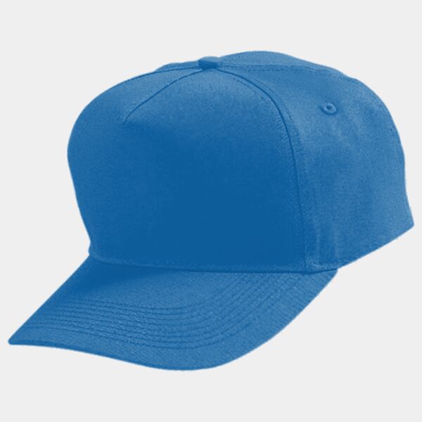 Augusta Sportswear Five-Panel Cotton Twill Cap 6202 Five-Panel Cotton Twill Cap Thumbnail