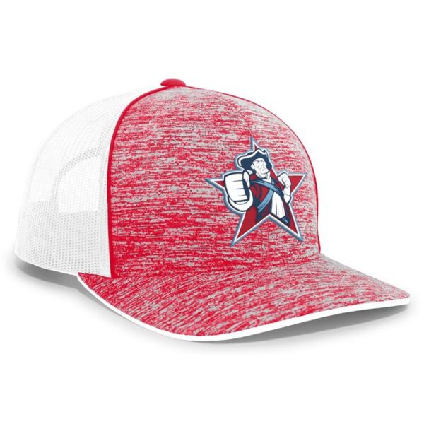 Pacific Headwear Aggressive Heather Trucker Snapback Cap 106C Aggressive Heather Trucker Snapback Cap Thumbnail