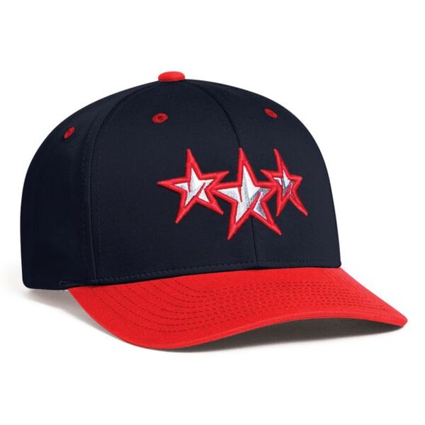Pacific Headwear Cotton-Poly Hook-And-Loop Adjustable Cap 302C Cotton-Poly Hook-And-Loop Adjustable Cap Thumbnail