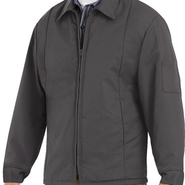 Red Kap Men's Tall Perma-Lined Panel Jacket JT50T Men's Tall Perma-Lined Panel Jacket Thumbnail