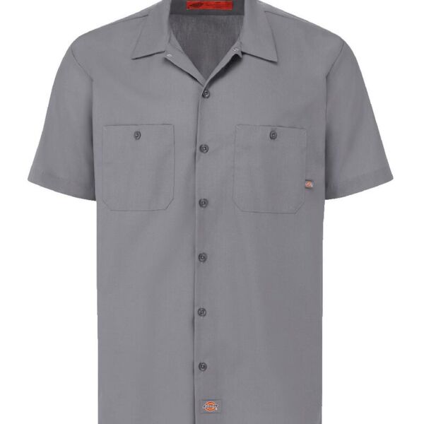 Dickies Men's Tall Industrial Short Sleeve Work Shirt S535T Men's Tall Industrial Short Sleeve Work Shirt Thumbnail