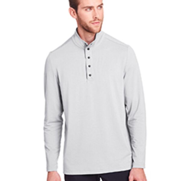 North End Men's JAQ Snap-Up Stretch Performance Pullover NE400 Men's JAQ Snap-Up Stretch Performance Pullover Thumbnail