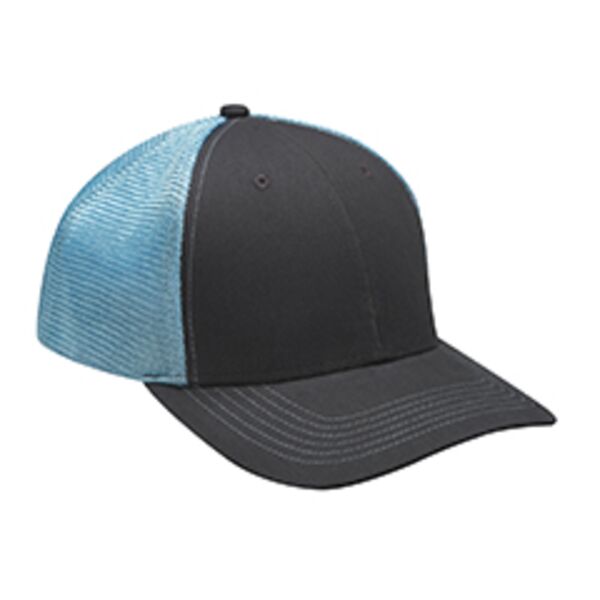 Adams Brushed Cotton/Soft Mesh Trucker Style Cap PR102 Brushed Cotton/Soft Mesh Trucker Style Cap Thumbnail