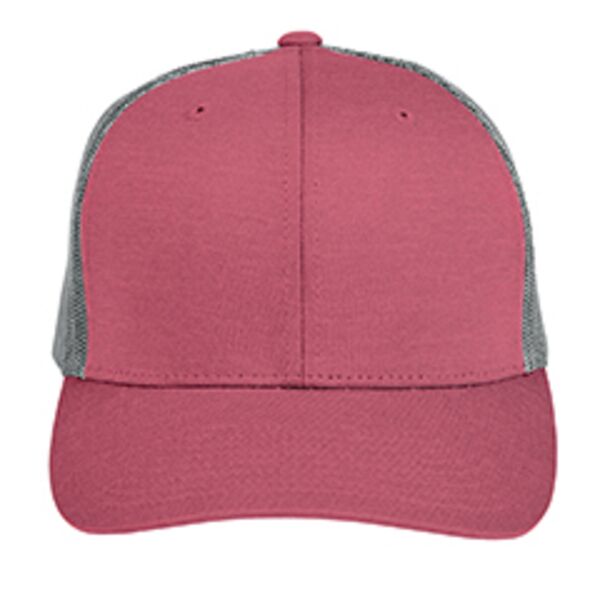 Team 365 by Yupoong® Adult Zone Sonic Heather Trucker Cap TT802 by Yupoong® Adult Zone Sonic Heather Trucker Cap Thumbnail