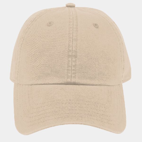 OTTO Cap OTTO Garment Washed Superior Combed Cotton Twill Six Panel Low Profile Dad Hat 18-1219 OTTO Garment Washed Superior Combed Cotton Twill Six Panel Low Profile Dad Hat Thumbnail