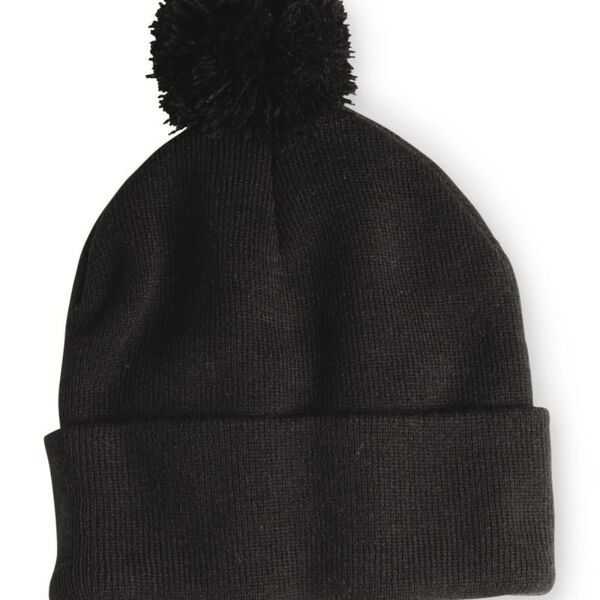 Sportsman Pom-Pom 12" Knit Beanie SP15 Pom-Pom 12" Knit Beanie Thumbnail