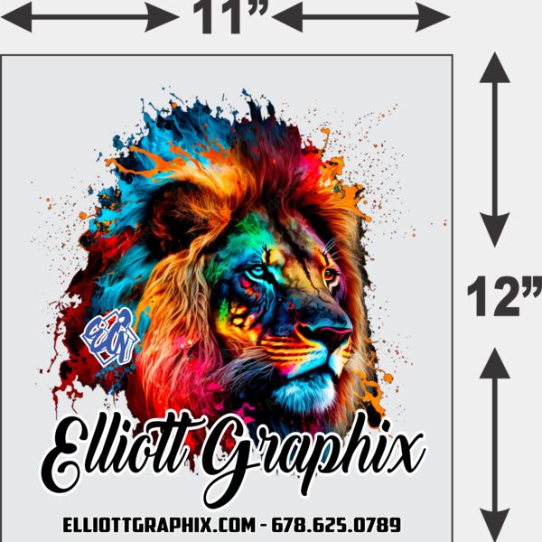 11" x 12" DTF Transfer Sheet 11x12 11" x 12" DTF Transfer Sheet Thumbnail