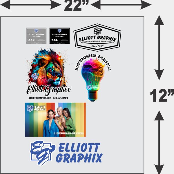 11" x 12" FREE DTF Transfer Sheet 11 x 12 11" x 12" FREE DTF Transfer Sheet Thumbnail