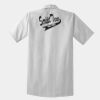Short Sleeve Striped Industrial Work Shirt Thumbnail