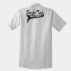 Short Sleeve Striped Industrial Work Shirt Thumbnail