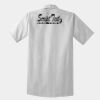 Short Sleeve Striped Industrial Work Shirt Thumbnail