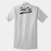 Short Sleeve Striped Industrial Work Shirt Thumbnail
