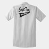 Short Sleeve Striped Industrial Work Shirt Thumbnail
