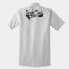 Short Sleeve Striped Industrial Work Shirt Thumbnail