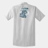 Short Sleeve Striped Industrial Work Shirt Thumbnail