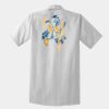 Short Sleeve Striped Industrial Work Shirt Thumbnail