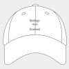 6-Panel Brushed Twill Structured Cap Thumbnail